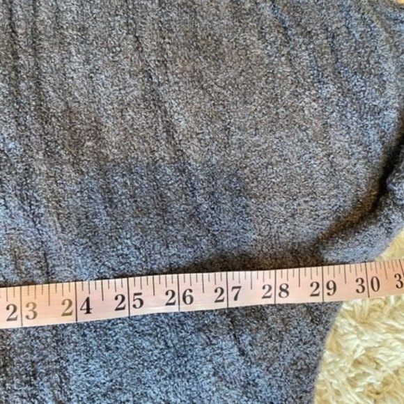 Barefoot Dreams Cozychic Lite Ribbed Shrug Cardi Pacific Blue Size S/M - Picture 8 of 12